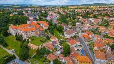 Çek Cumhuriyeti Trebic 'te Aziz Prokop Bazilikası.