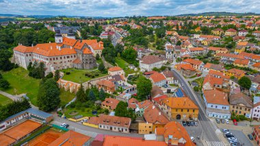 Çek Cumhuriyeti Trebic 'te Aziz Prokop Bazilikası.