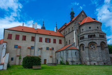 Çek Cumhuriyeti Trebic 'te Aziz Prokop Bazilikası.