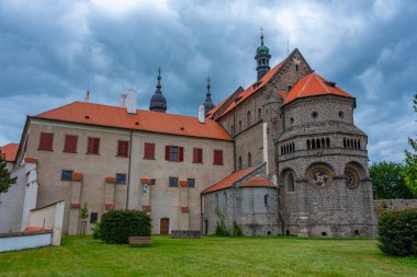 Çek Cumhuriyeti Trebic 'te Aziz Prokop Bazilikası.
