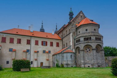 Çek Cumhuriyeti Trebic 'te Aziz Prokop Bazilikası.