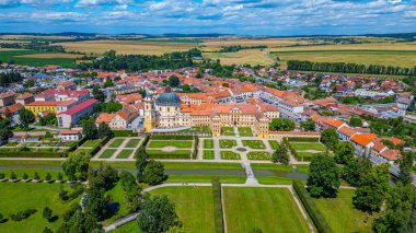 Çek Cumhuriyeti 'nde Jaromerice na Rokytnou Panorama görüşü.
