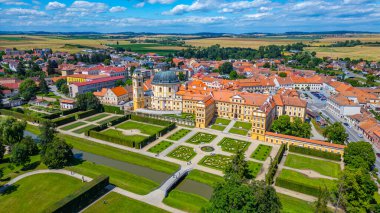 Çek Cumhuriyeti 'nde Jaromerice na Rokytnou Panorama görüşü.