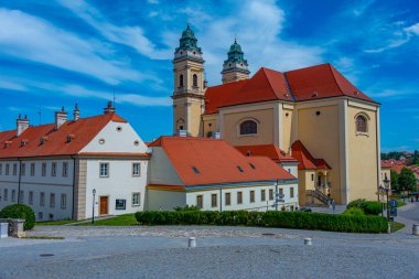 Çek Cumhuriyeti Valtice 'de Bakire Meryem Varsayımı Kilisesi.