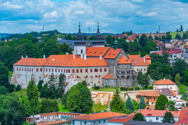 Çek Cumhuriyeti Trebic 'te Aziz Prokop Bazilikası.