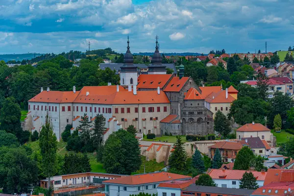 Çek Cumhuriyeti Trebic 'te Aziz Prokop Bazilikası.