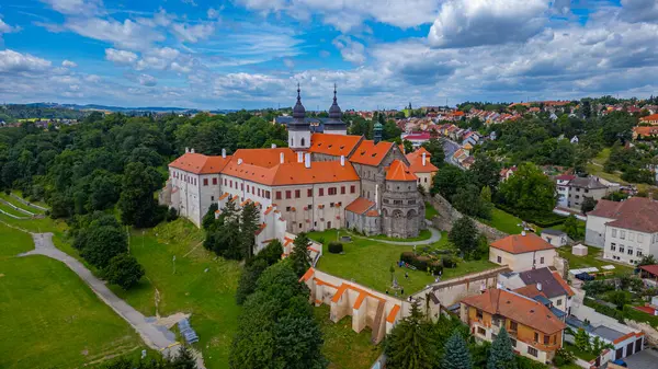 Çek Cumhuriyeti Trebic 'te Aziz Prokop Bazilikası.