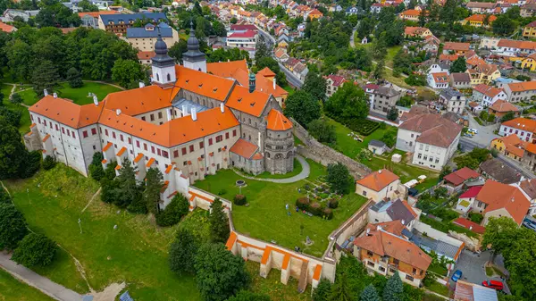 Çek Cumhuriyeti Trebic 'te Aziz Prokop Bazilikası.