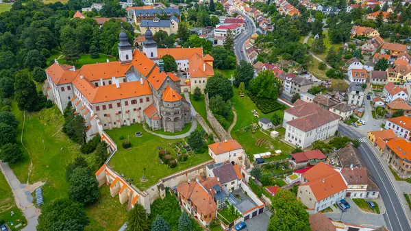 Çek Cumhuriyeti Trebic 'te Aziz Prokop Bazilikası.