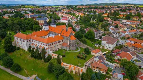 Çek Cumhuriyeti Trebic 'te Aziz Prokop Bazilikası.