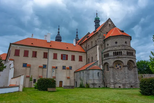 Çek Cumhuriyeti Trebic 'te Aziz Prokop Bazilikası.