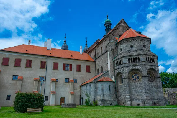 Çek Cumhuriyeti Trebic 'te Aziz Prokop Bazilikası.