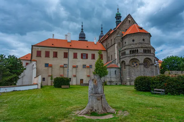 Çek Cumhuriyeti Trebic 'te Aziz Prokop Bazilikası.