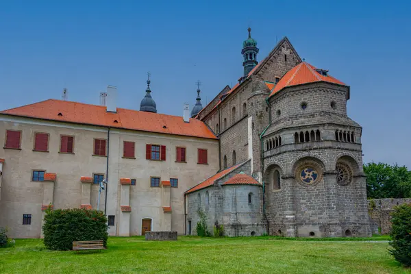 Çek Cumhuriyeti Trebic 'te Aziz Prokop Bazilikası.