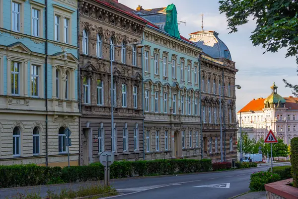 Çek Cumhuriyeti, Znojmo 'da renkli bir cadde.