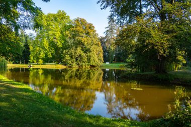 Czech Cumhuriyeti 'ndeki Slatinany Şatosu' nda.