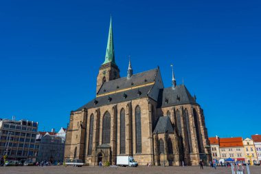 Çek Cumhuriyeti, Pilsen 'deki St. Bartholomew Katedrali.
