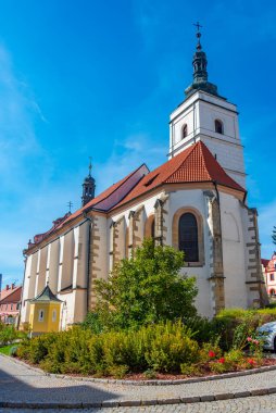 Horsovsky Tyn 'deki Aziz Peter ve Paul Kilisesi, Çek Cumhuriyeti.