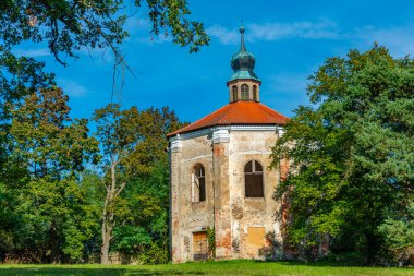 Çek Cumhuriyeti 'ndeki Horsovsky Tyn kalesi.