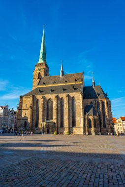 Çek Cumhuriyeti, Pilsen 'deki St. Bartholomew Katedrali.