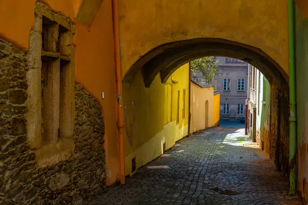 Çek Cumhuriyeti, Domazlice 'deki barış meydanında atari salonu.