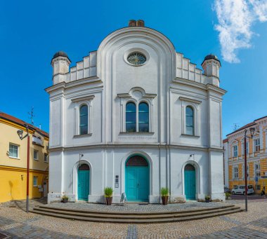 Çek Cumhuriyeti 'nin Breclav kentindeki Şehir Müzesi ve Galeri Sinagogu.