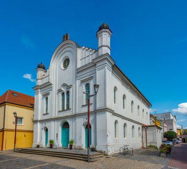 Çek Cumhuriyeti 'nin Breclav kentindeki Şehir Müzesi ve Galeri Sinagogu.
