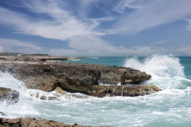 Ostuni, Puglia, İtalya 'dan Costa Merlata.