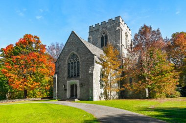 Beytüllahim. New Hampshire 'da. ABD - 05 Ekim 2022 - Ivie Protestan Kilisesi