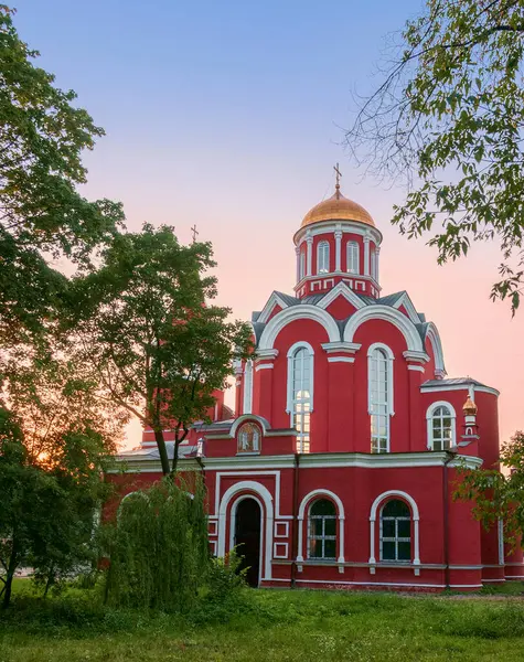 stock image Moscow. Russia - August 16, 2008 - Cathedral of the Annunciation of the Blessed Virgin Mary in Petrovsky Park