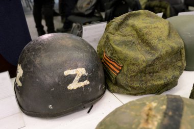 Helmets with the symbol 
