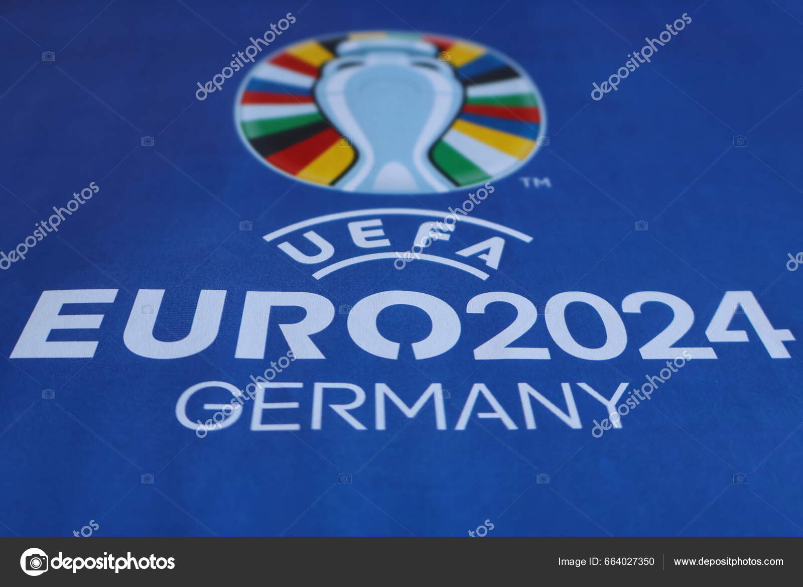 Photo Illustration Uefa Euro 2024 2024 Uefa European Football