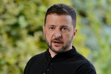 Ukrayna Cumhurbaşkanı Volodymyr Zelenskyi, 11 Eylül 2024 tarihinde Ukrayna 'nın başkenti Kyiv' de yapılan 4. Kırım Platformu Zirvesi brifinginde konuşma yaptı..