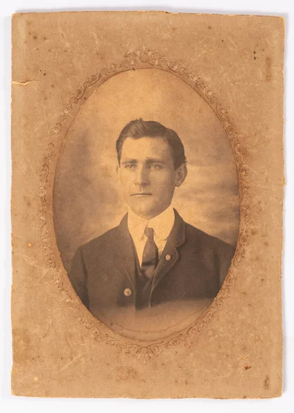 1860 얼룩지고 남자의 비슷하다 — 스톡 사진