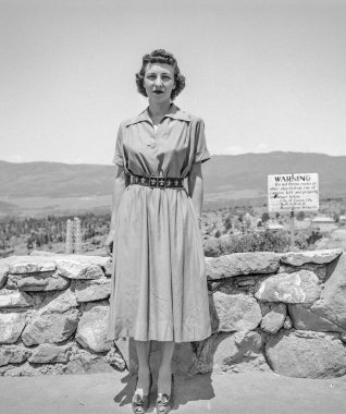 1973 'te ölen fotoğrafçının annesi.