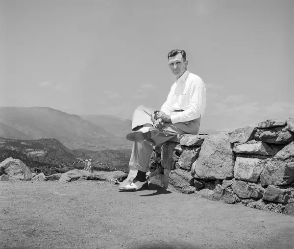 Stock image Photographer's father who died in 1984