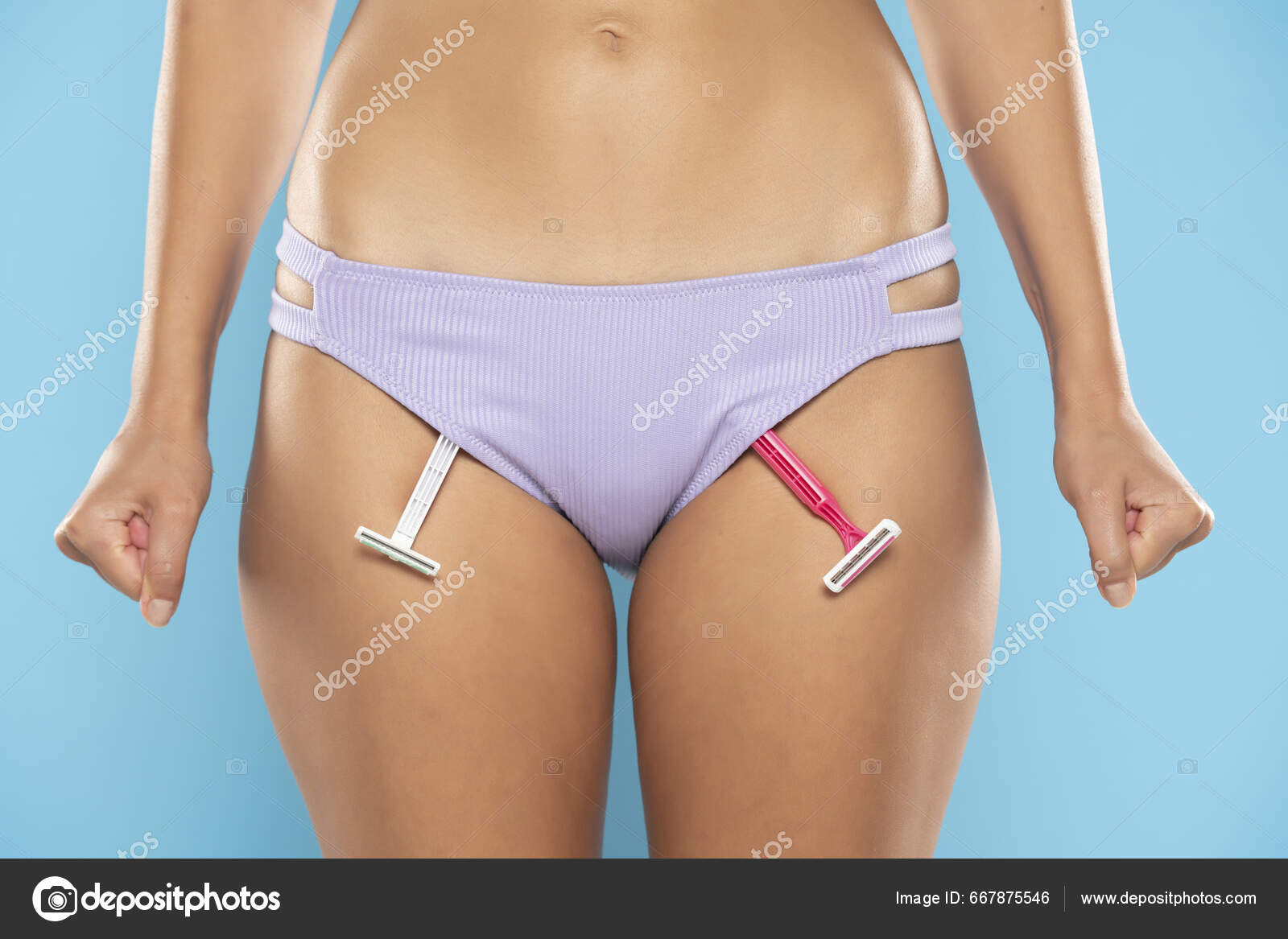 https://st5.depositphotos.com/1912333/66787/i/1600/depositphotos_667875546-stock-photo-shaving-blades-panties-girl-health.jpg