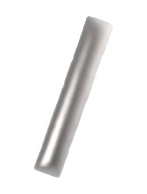 slash symbol vintage antique text isolated on white background