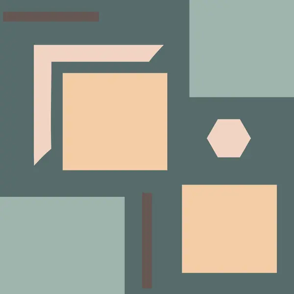 geometrik desenli pastel renkler