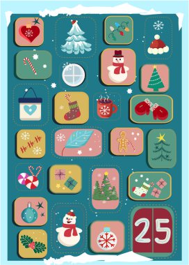 Sonraki takvim vektör el çizimi mavi arkaplan