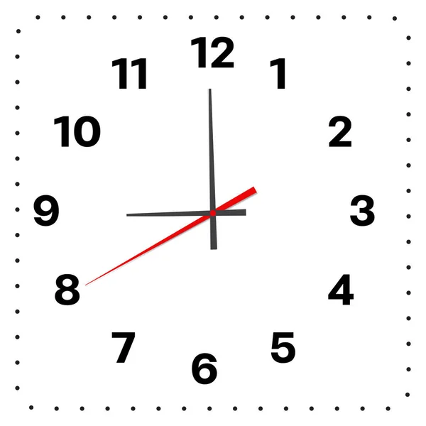 stock vector house clock home wall clock Clock for looking at the time time zone telling the time