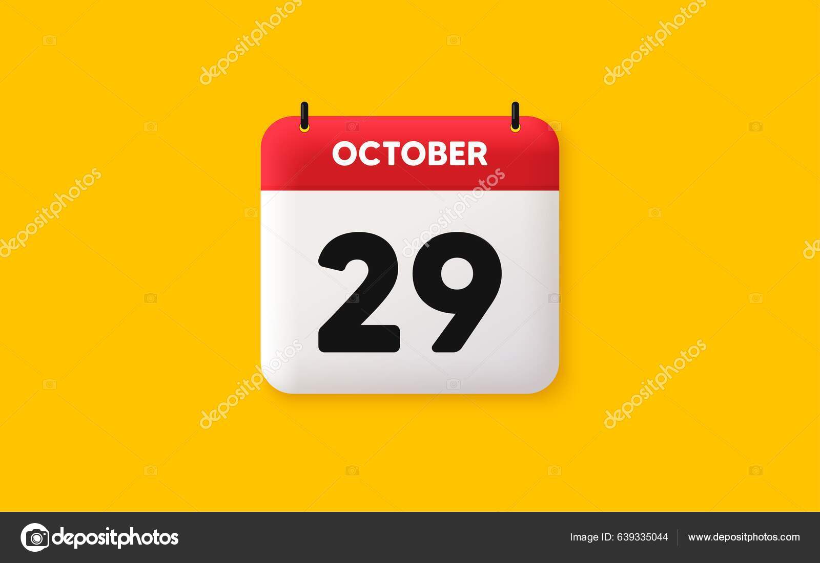 Dates 29 Day Month Calendar Date Icon 29Th Day Month Icon Event
