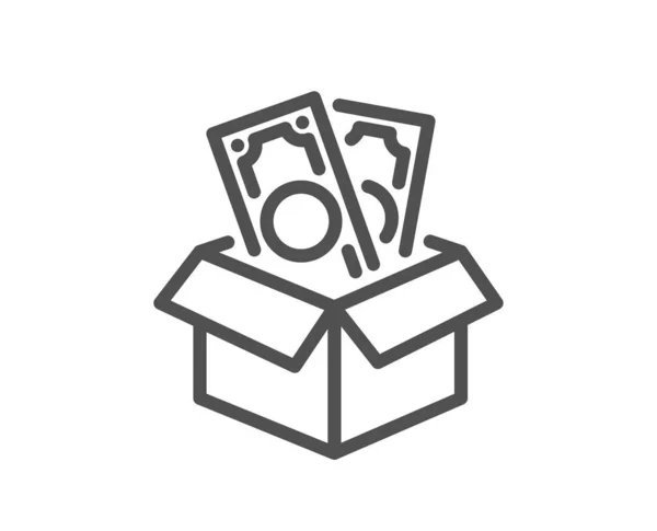 Schmiergeld Ikone Ein Zeichen Für Geldbetrug Kassensymbol Qualitäts Design Element — Stockvektor