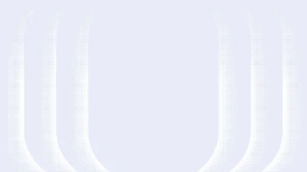 丸い同心円状の要素を持つハーフトーンの円形背景 最小限の抽象的なクリーンデザインテンプレート ハーフトーンドットのフレームバナー 抽象的なデザイン面 ベクトル — ストックベクタ