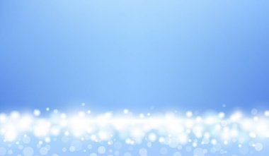 Bulanık bulanık arkaplan. Işık efekti arka plan tasarımı. Parlak, pırıl pırıl parlayan bir bayrak. Noel tatili, kar zemini bulanıklaştırdı. Bulanık ışık pankartı. Vektör illüstrasyonu