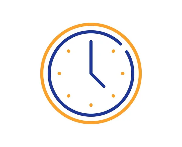 Піктограма Часової Лінії Знак Робочого Часу Символ Періоду Доставки Барвиста — стоковий вектор