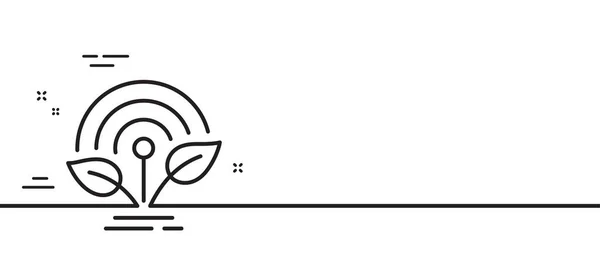 Icono Línea Incubadora Incuben Letrero Símbolo Tecnología Arranque Fondo Ilustración — Archivo Imágenes Vectoriales