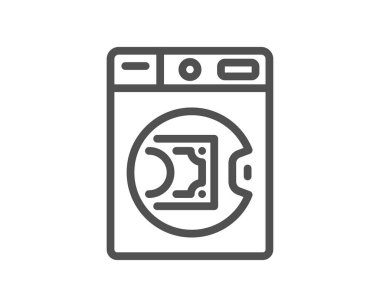 Para aklama simgesi. Nakit yolsuzluk işareti. Vergiden kaçınma sembolü. Kalite tasarım elemanı. Lineer stil para aklama simgesi. Düzenlenebilir felç. Vektör