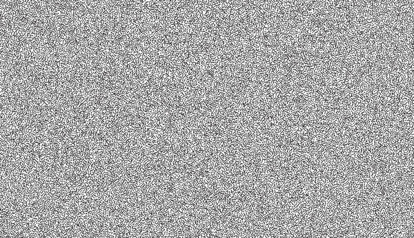 Векторный фон шаблона работы. Точки с белым шумом. Абстрактный шумовой рисунок. Эффект песка. Черные точки гранж-баннер. Пятна Стиппла. Стохастический пунктирный векторный фон.