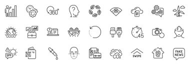 Uygulama için Boşluk, Adil Ticaret ve Kimya pipet hattı simgeleri olarak simgeler arasında parmak izi erişimi, Zaman yönetimi, Kurtarma veri özeti ince ikon web seti yer alıyor. Haberler sahte, Psikoloji. Vektör